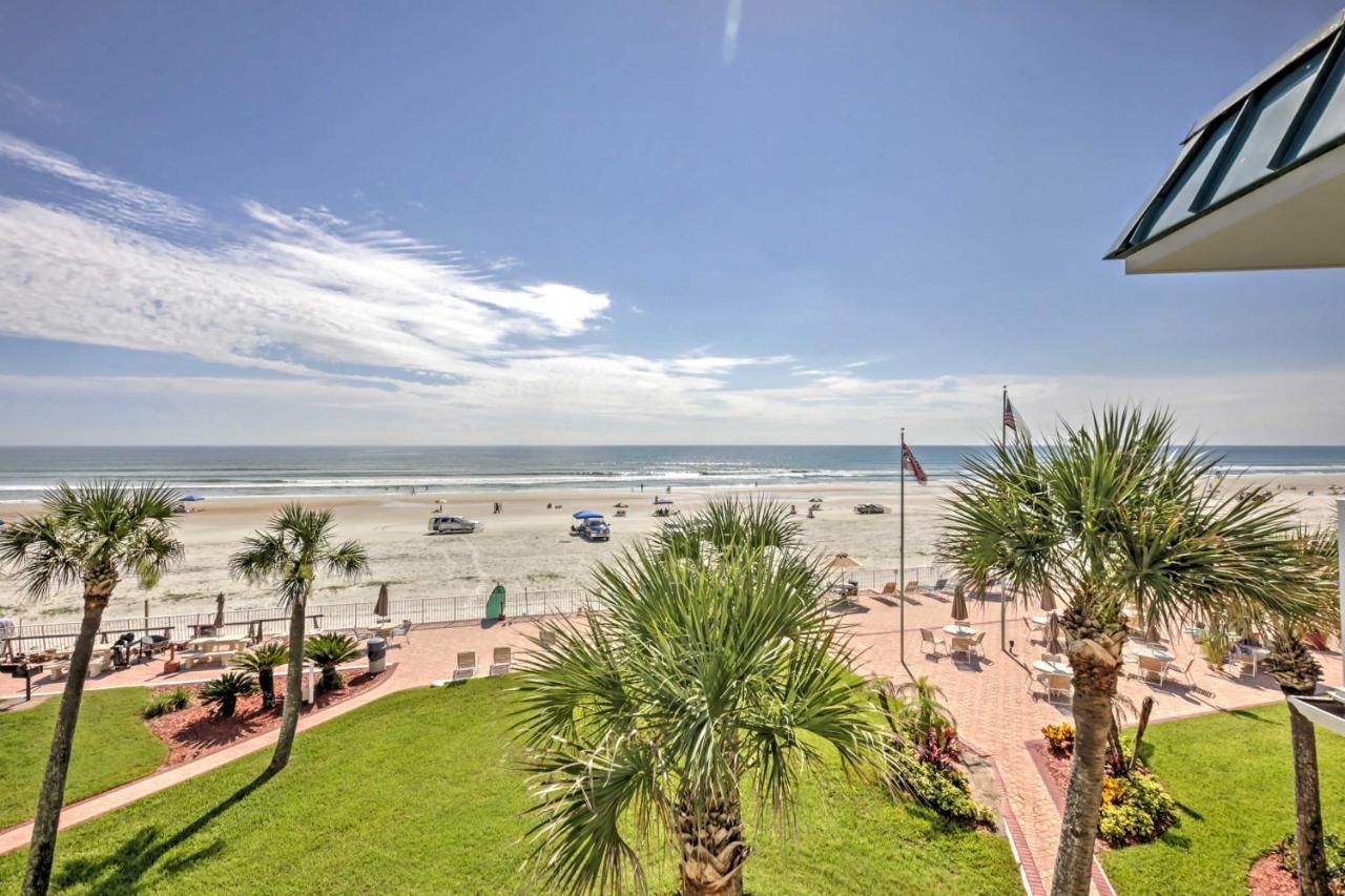 Daytona Beach Studio With Oceanfront Balcony And Pool! ภายนอก รูปภาพ