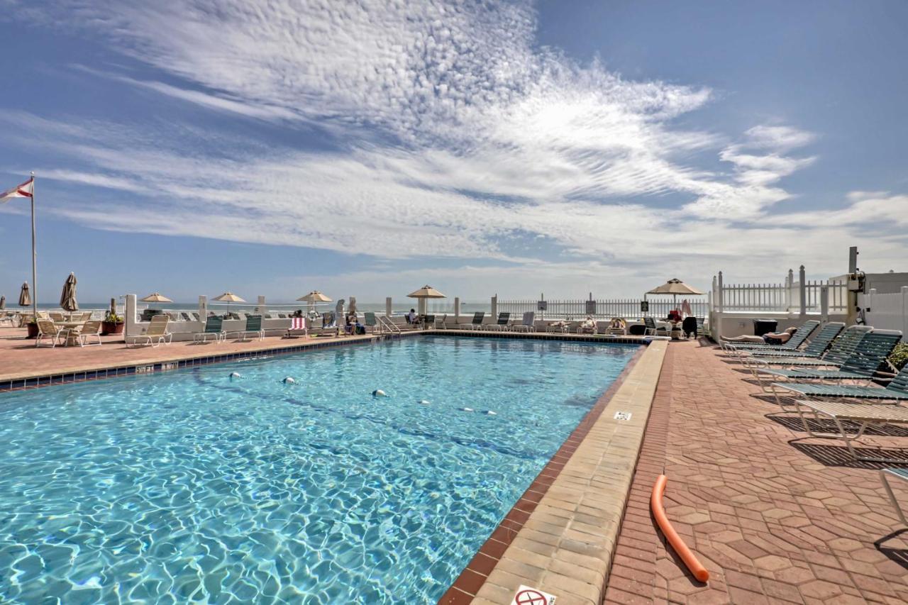 Daytona Beach Studio With Oceanfront Balcony And Pool! ภายนอก รูปภาพ