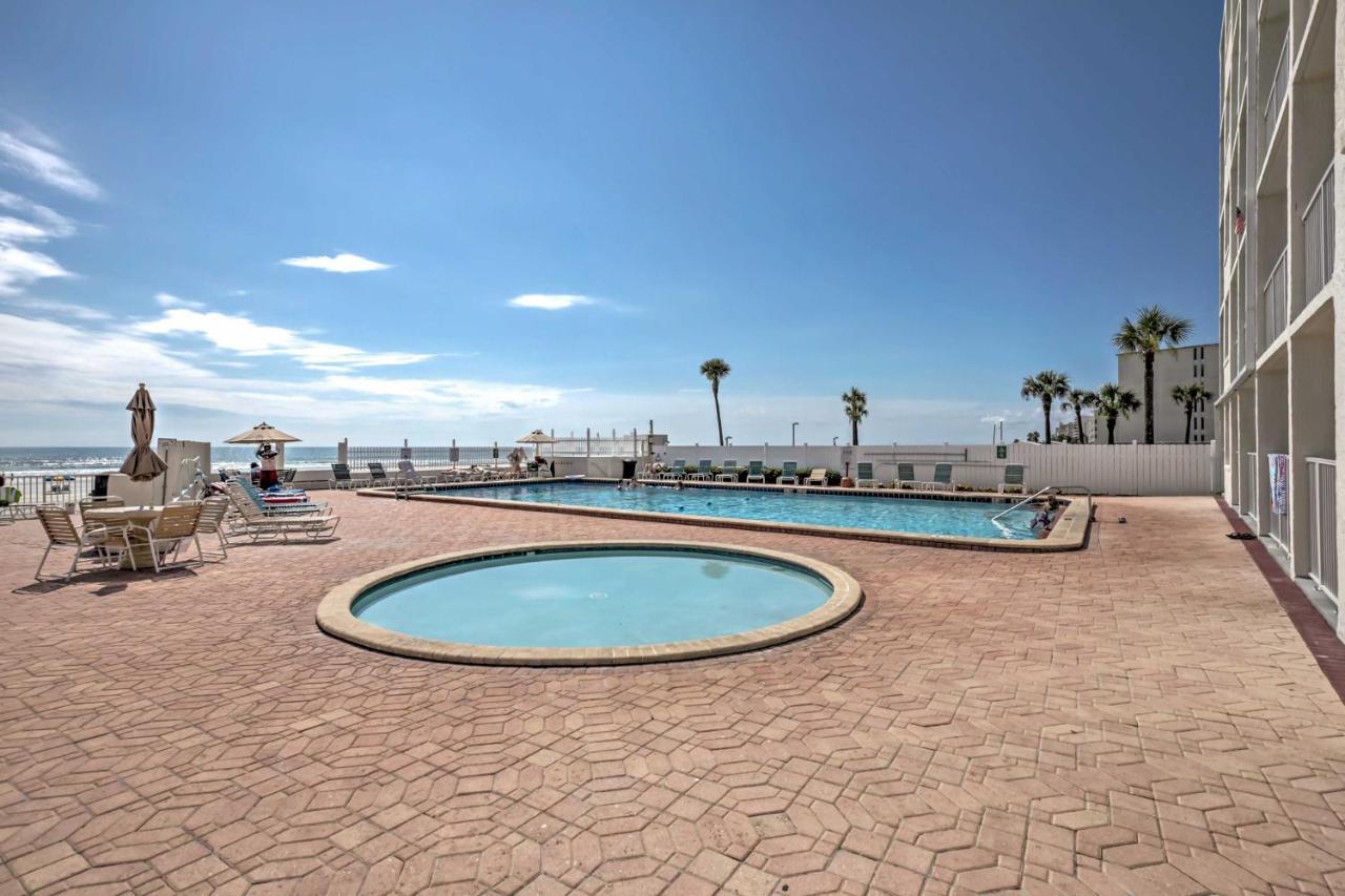 Daytona Beach Studio With Oceanfront Balcony And Pool! ภายนอก รูปภาพ